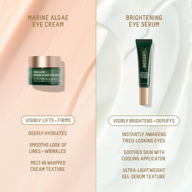 Biossance Squalane + 5% Niacinamide Brightening Eye Serum
