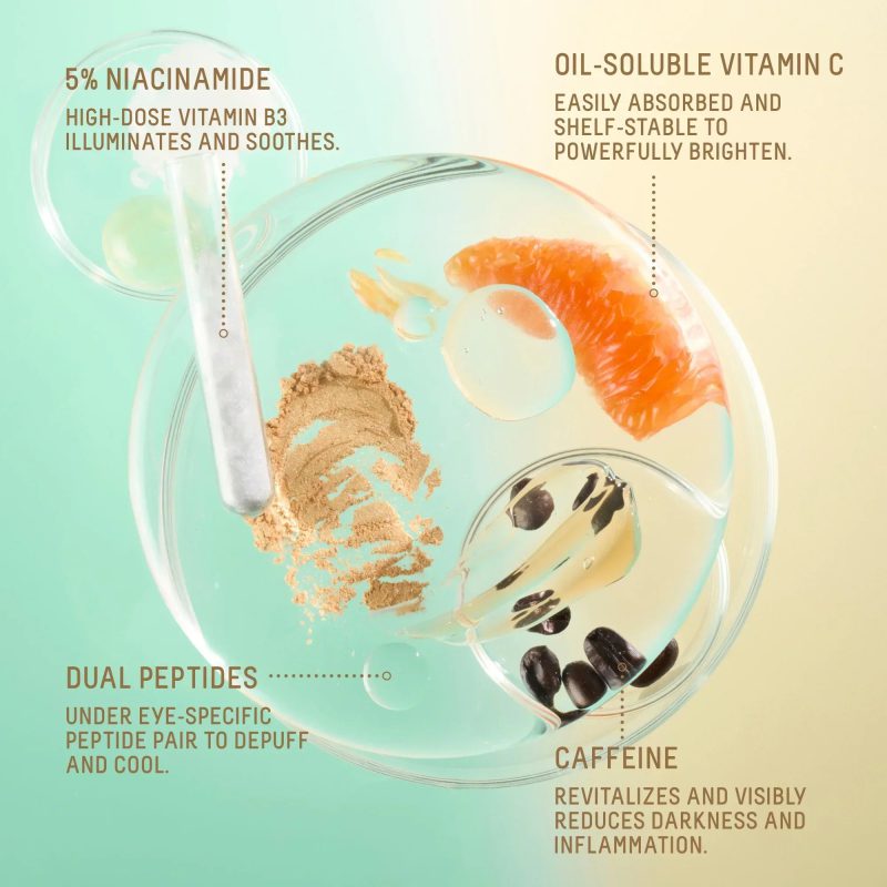 Biossance Squalane + 5% Niacinamide Brightening Eye Serum