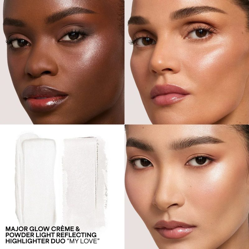 Patrick Ta Major Glow Crème & Powder Light Reflecting Translucent Highlighter Duo