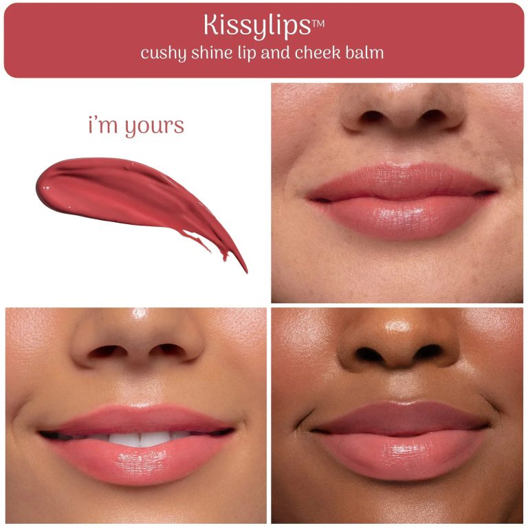 Kissylips Cushy Shine Lip and Cheek Balm™ “I’m Yours” (rose nude)
