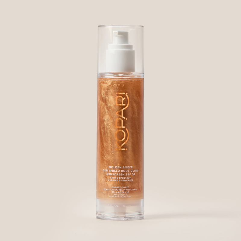 Kopari Golden Amber Sun Shield Body Glow Sunscreen SPF 30