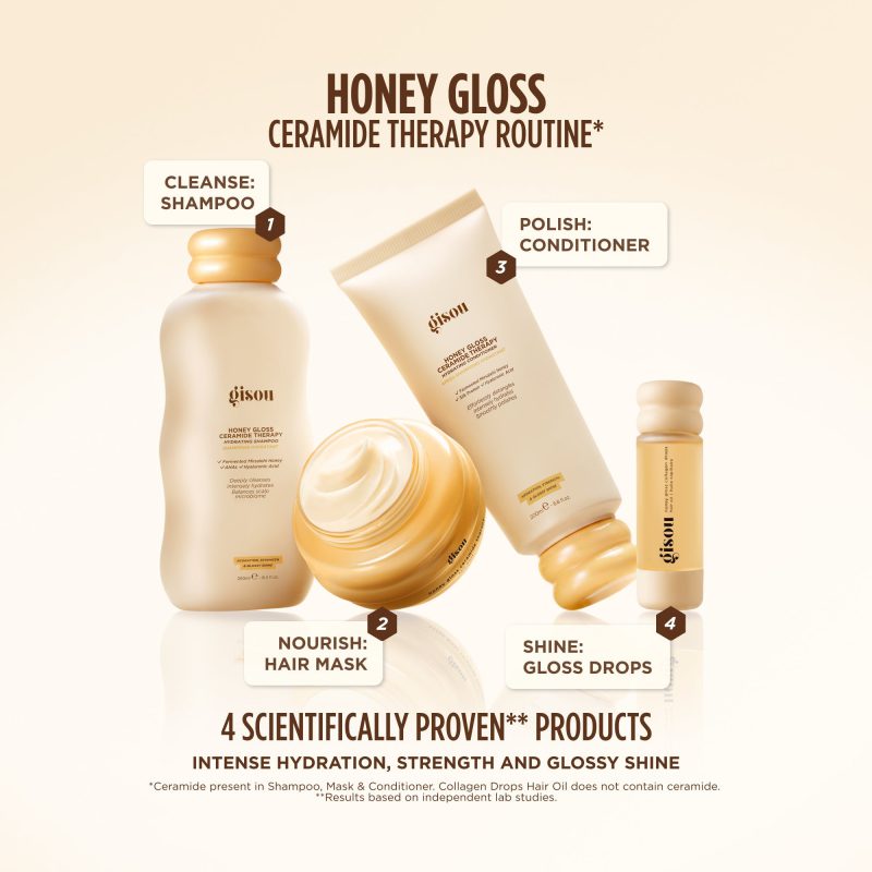Honey Gloss Collagen Drops Hair Oil
