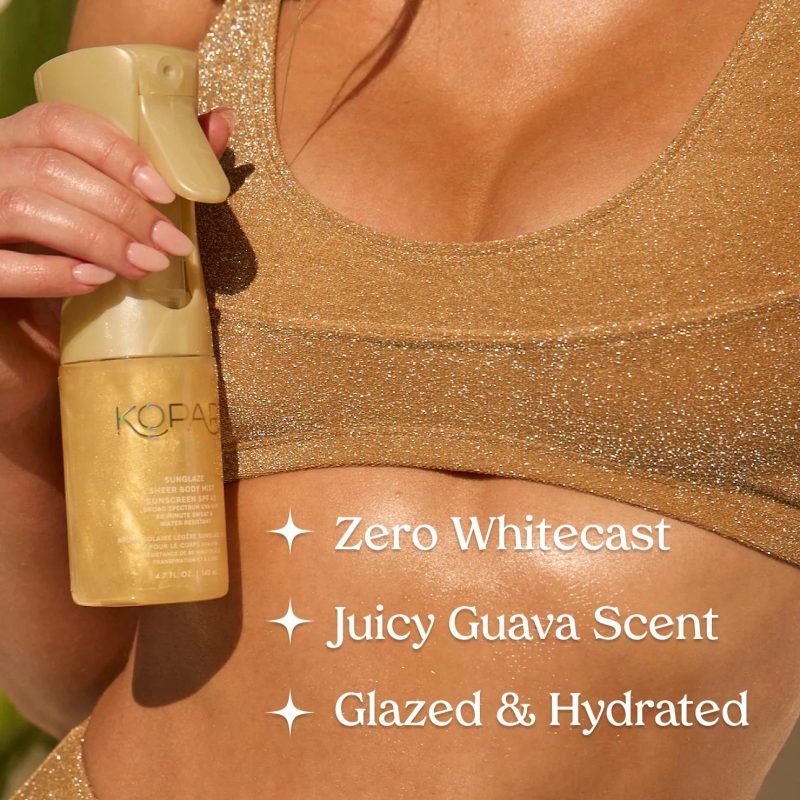 Kopari Golden Sunglaze Sheer Body Mist Sunscreen SPF 50