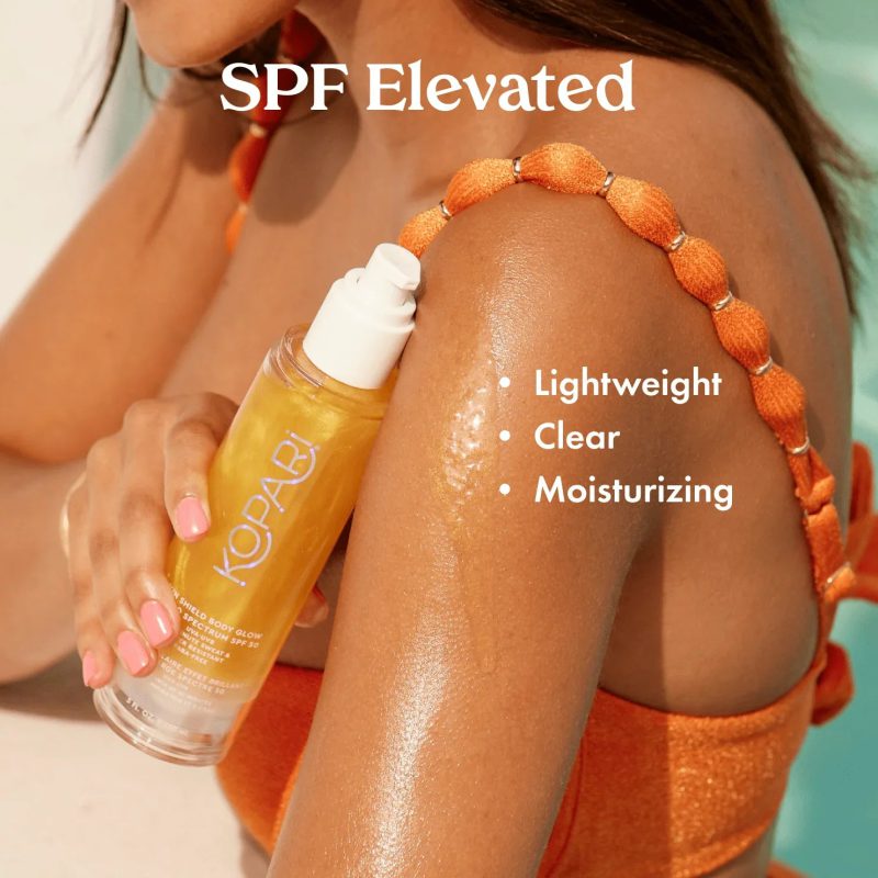 Kopari Sun Shield Body Glow Sunscreen SPF 50