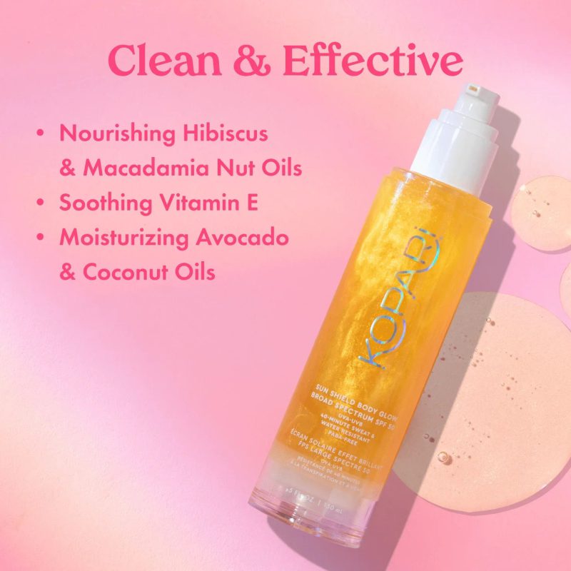 Kopari Sun Shield Body Glow Sunscreen SPF 50