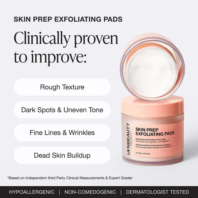 INNBEAUTY PROJECT Skin Prep Exfoliating Pads