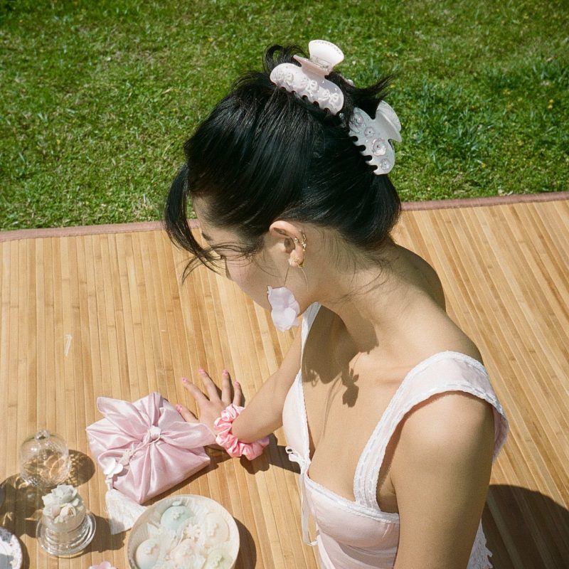 Emi Jay Sweetheart Clip in Pink Pixie