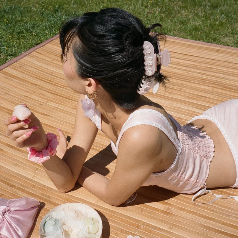 Emi Jay Sweetheart Clip in Pink Pixie