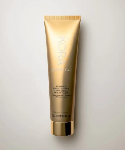 KORA Organics Turmeric Brightening & Exfoliating Scrub + Mask