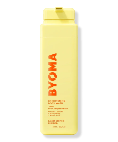 Byoma Brightening Body Wash with Niacinamide + Azelaic Acid for Radiant Skin