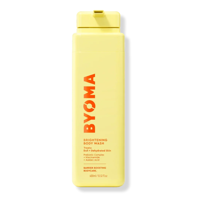 Byoma Brightening Body Wash with Niacinamide + Azelaic Acid for Radiant Skin
