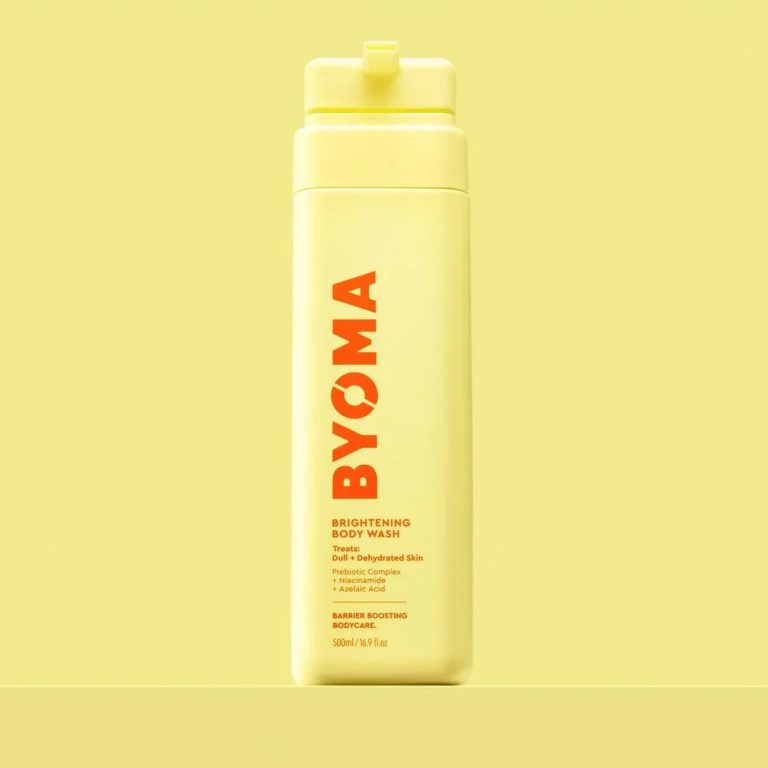 Byoma Brightening Body Wash with Niacinamide + Azelaic Acid for Radiant Skin