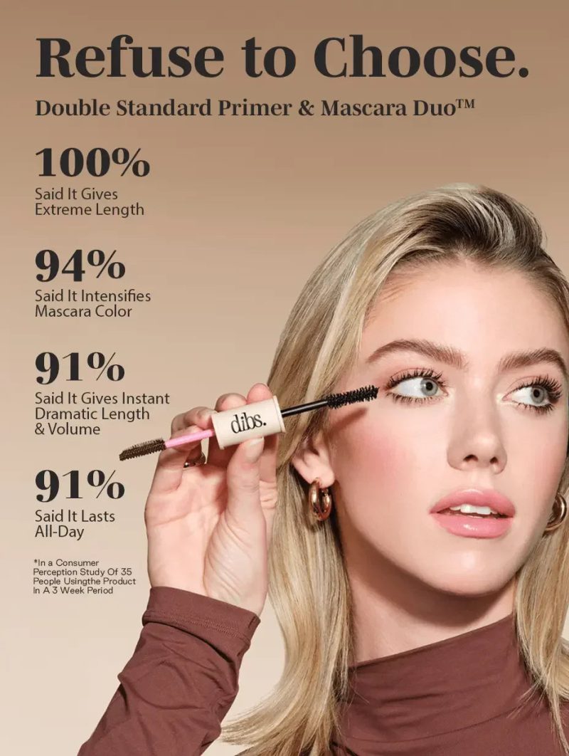 Dibs Double Standard Primer & Mascara Duo