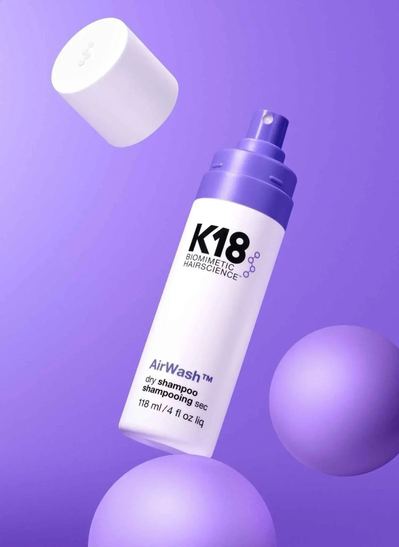 K18 AirWash™ dry shampoo