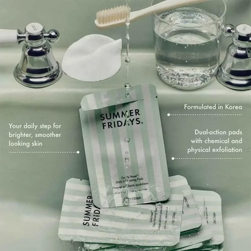 Summer Fridays  Gentle Reset™ Daily Exfoliating Pads