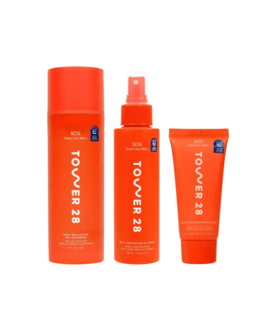 Tower 28 SOS 3-Step Skincare Set