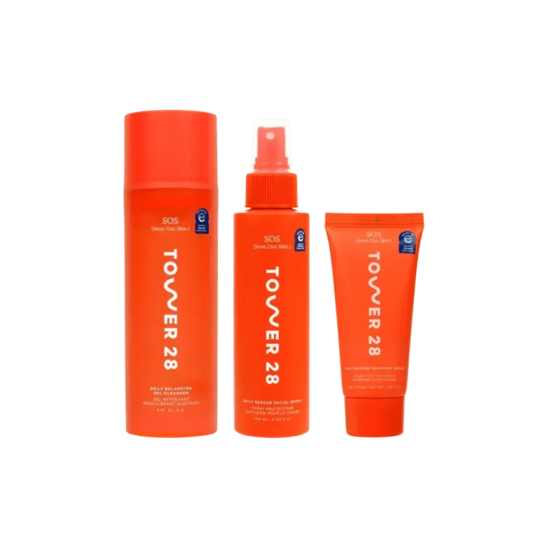 Tower 28 SOS 3-Step Skincare Set