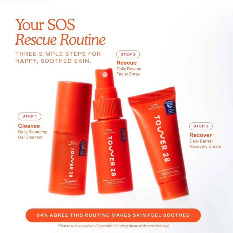 Tower 28 SOS 3-Step Skincare Set