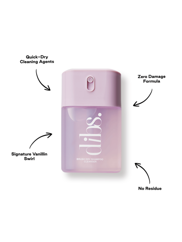Dibs Beauty Brush Dry Shampoo Cleanser
