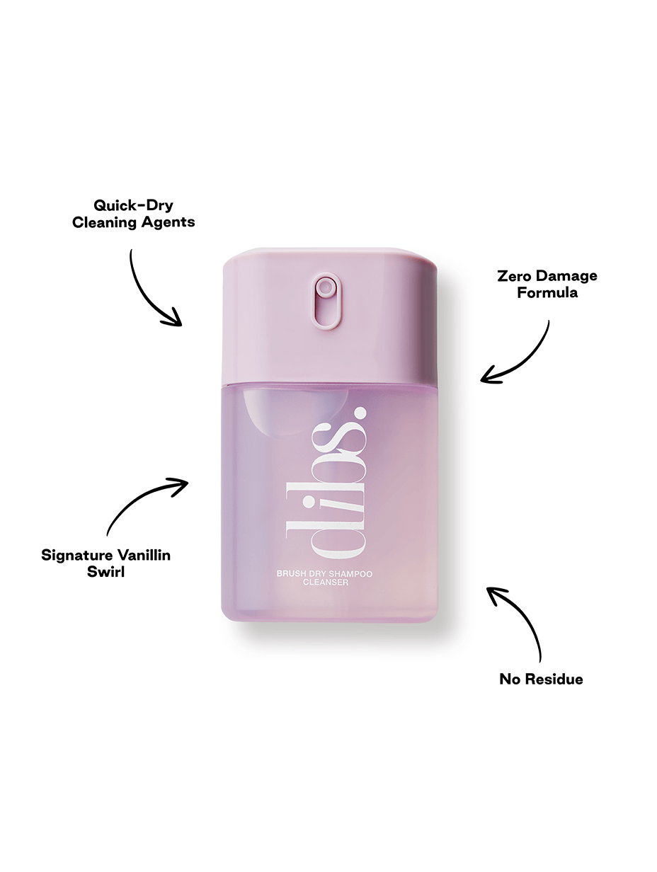 Dibs Beauty Brush Dry Shampoo Cleanser