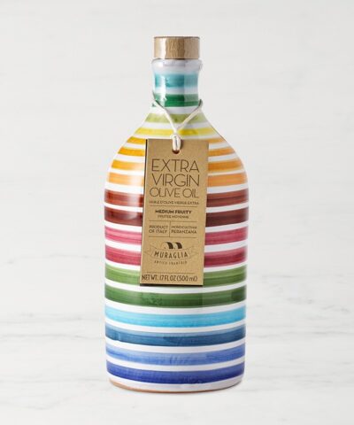 Muraglia Extra Virgin Olive Oil in Striped Bottle